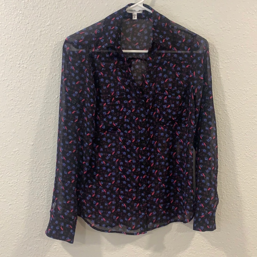 Express The Portofino Dress Shirt Size XS - Picture 1 of 2